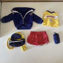90s American Girl Doll Track Outfit