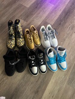 Mixed Sneaker and Boot Lot – 6 Pairs