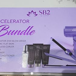 SB2 Blow Dryer, Ceramic Flat  Iron Etc.