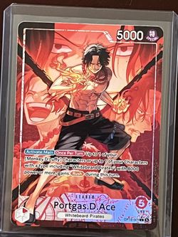 Portgas.D.Ace (001) (Alternate Art) OP16-001 The Time of Battle
