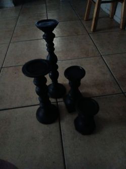 Candle holder.  5-.00 for all