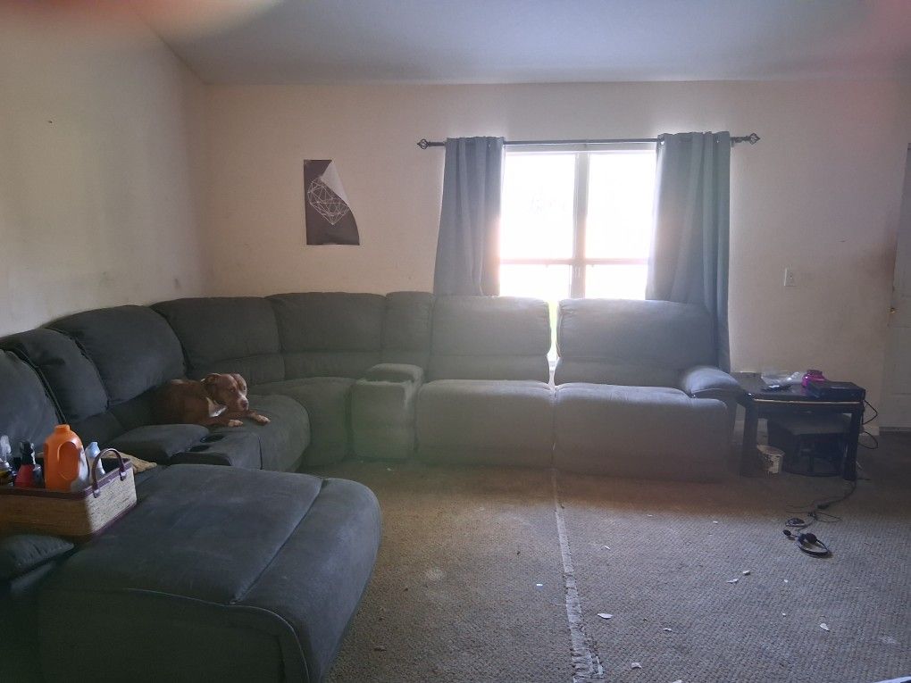 Sectional Grey Couch