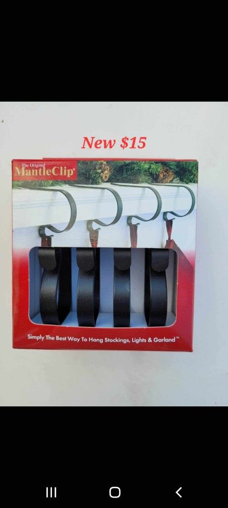 Christmas Stocking And Stocking Holders. See Each Picture For PRICES