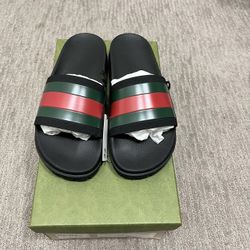 Gucci  Web Slide Sandals
