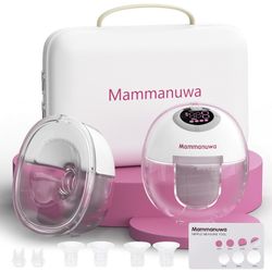 Electric Breast Pump - Lightweight, Portable, & Hands-Free with Baby Mouth Technology - BPA-Free, 4 Modes, 9 Levels - Elevate Your Breastfeeding Style