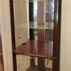 Corner Curio Cabinet