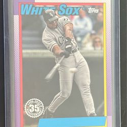 Frank Thomas Tribute to No Name On Front #28/35 🔥 Ultra Rare Card