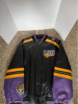 Vintage 58 SPORTS LSU Tigers Leather Jacket XL/XG