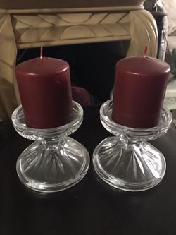 Candle holder set
