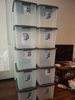 Sterlite 50 Qt ShelfTote