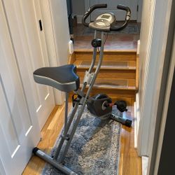 Foldable exercise bike