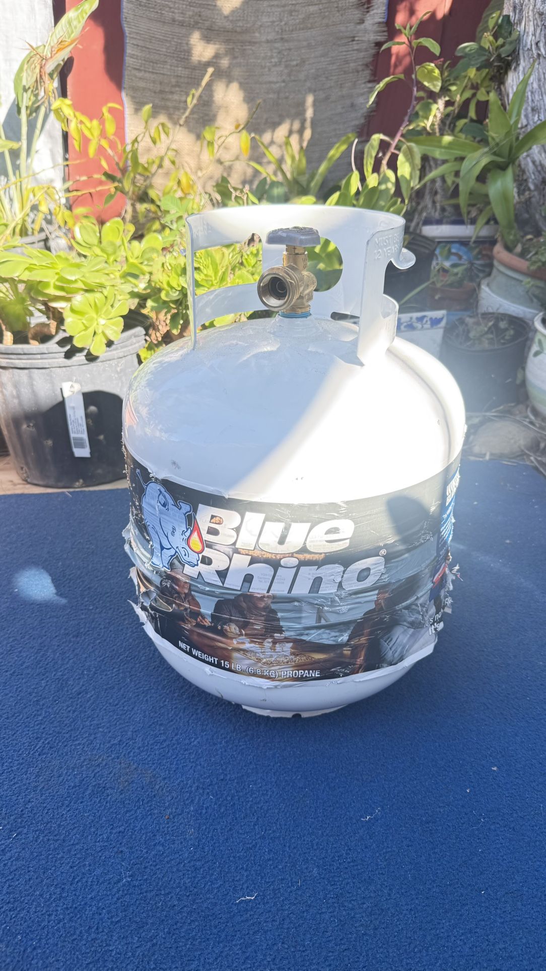 Blue Rhino 15lbs Propane tank