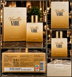 Rayhaan Vanilla Vibe EDP 100ml – Brand New