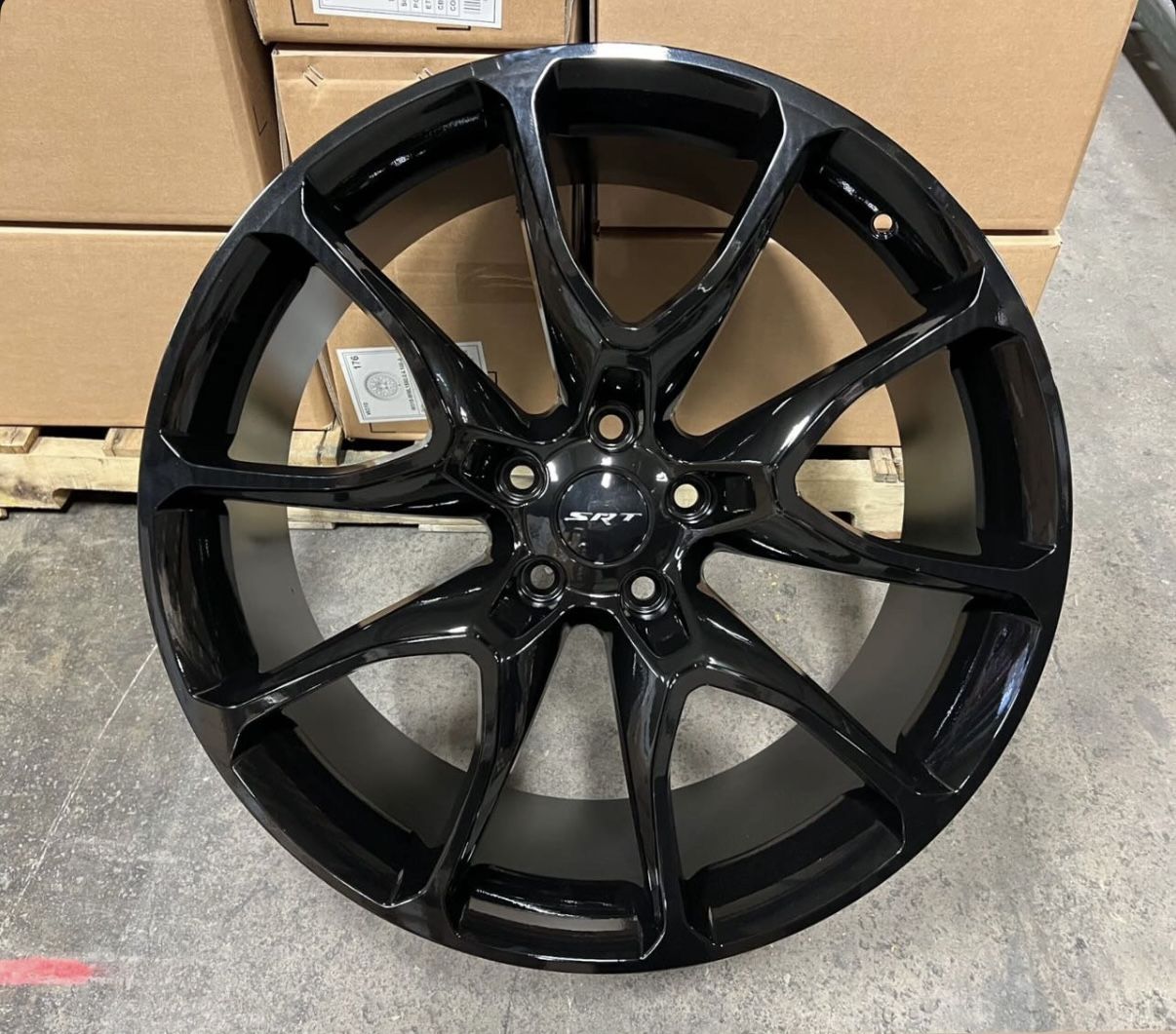 Srt Wheels Available 20” And 22” 5x127 Satin And Gloss Finish Payment Plans Available