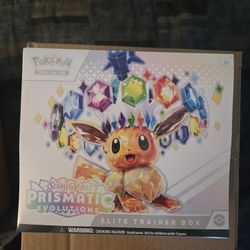 Pokemon Prismatic Evolutions Elite Trainer Box Etb