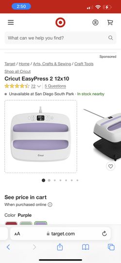 Cricuit Easypress 12x10