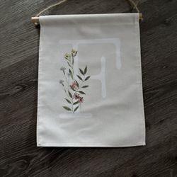 Hanging Flower Sign