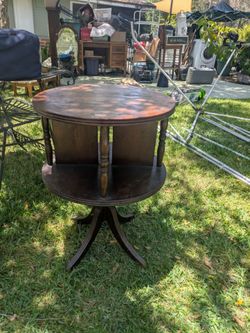 Vintage drum table