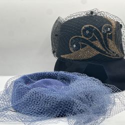 🎩 VINTAGE MAXINE HAT / FASCINATOR 🎩 