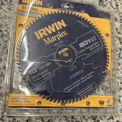 NEW Irwin Tools 1807370 Marples Ultra-Smooth 10" 80T Saw Blade 