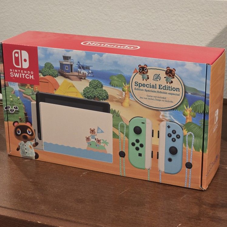 Animal Crossing New Horizons Switch Console BOX ONLY