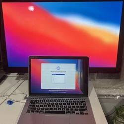 Apple Display + MacBook Pro + Thunderbolt Usbc Dongle 