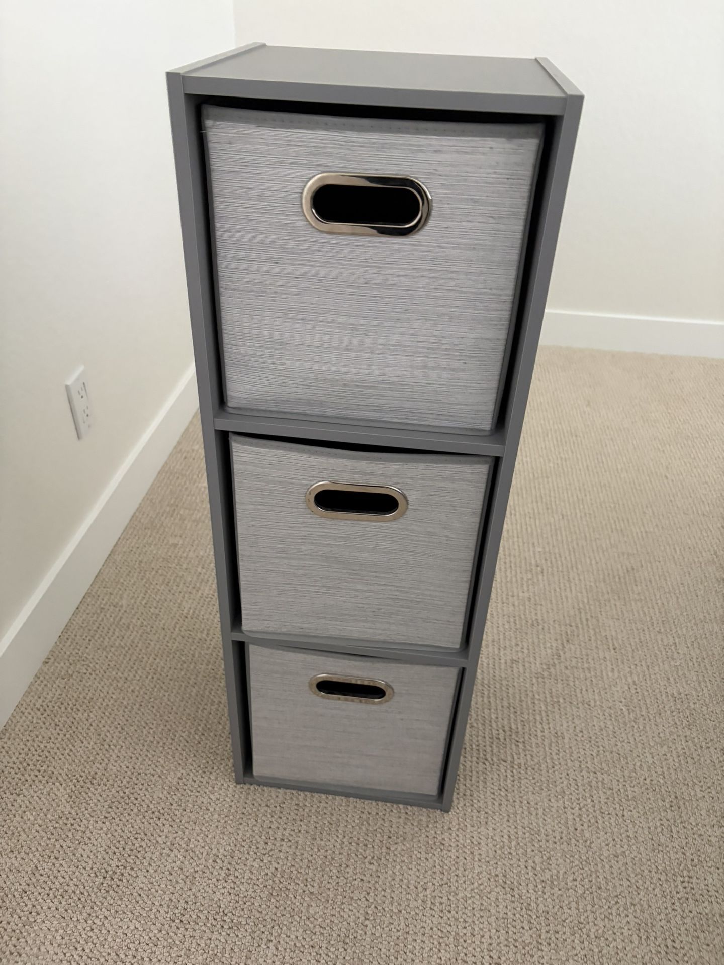 Three Drawer Storage Dresser