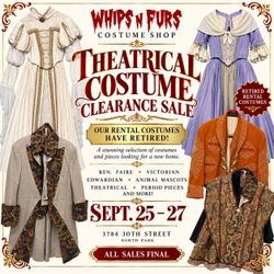 Theatre costumes for sale