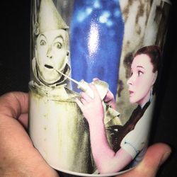 Wizard Of Oz. Coffee Cup  Scarecrow Tin man  And Dorothy 