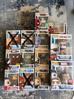 Marvel Funko Pop collection