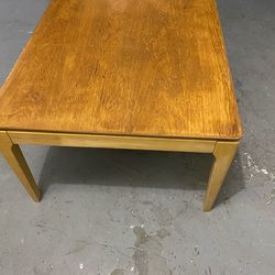 Wooden coffee table