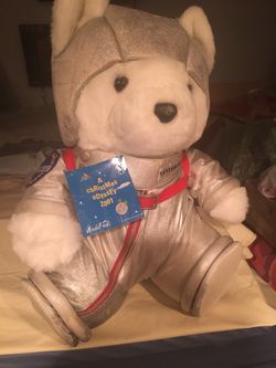 Collectible, plush , Christmas space mother bear