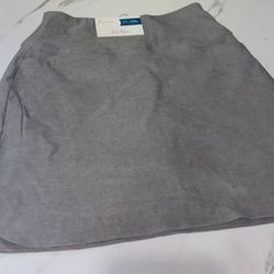 Athletic Skort Lady Hagen Brand New Color Gray Size XS