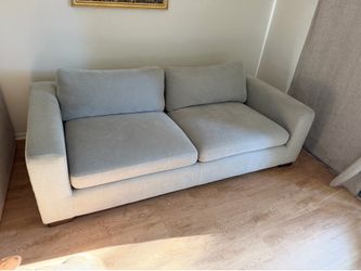 Light Gray Low Profile Modular Sofa
