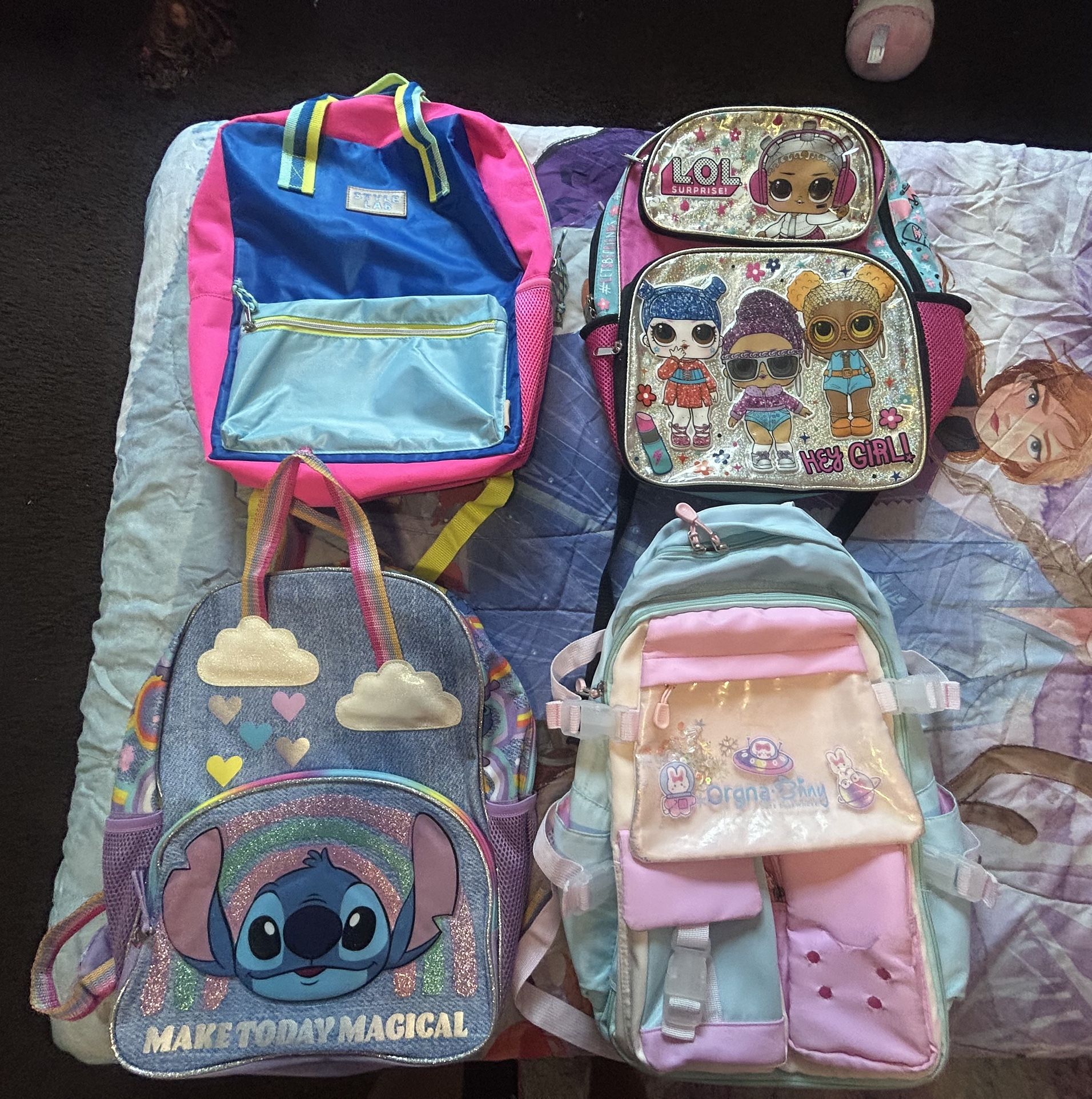 Girls Backpacks/ Stitch Backpack