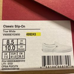Classic Slip Ons Vans 