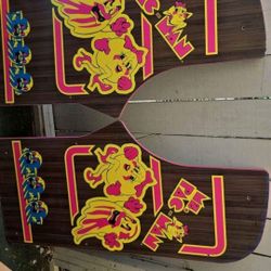 Arcade 1 Up Side Panels Ms Pacman