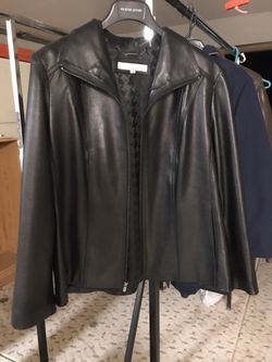  black leather jacket Women’s 1x