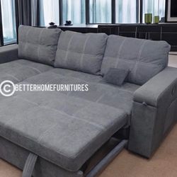 Modern Sleeper sectional sofa sale- limited supply- zero interest Finance available- shop now pay later.  