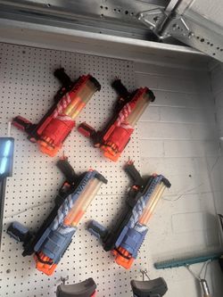 Nerf Rival Guns (lot of 10) With Accessories
