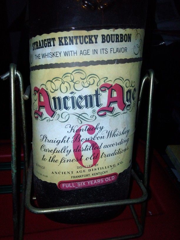 Vintage Ancient Age 86pf Aged 6 Years