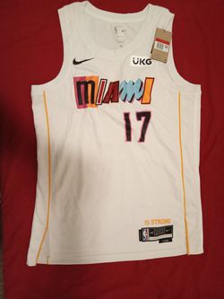 NBA apparel Miami Heat Men's White Basketball Jersey NWT size XL for Sale  in Spring Hill, FL - OfferUp