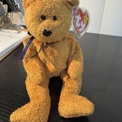 ***UPDATE-DISCOUNTED *** RARE Ty Beanie Babies “ Fuzz” The Bear /With ERRORS!