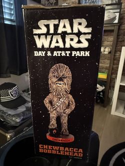 Bobblehead Chewbacca Star Wars Day At AT&T 