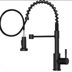 Modern Bathroom Faucet – Black & Chrome And Silver  – Brand New