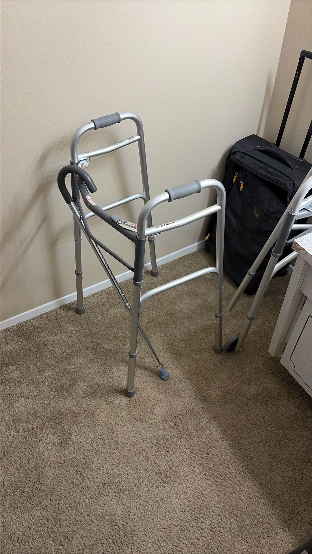 Walker With Cane Or Walker With Wheels