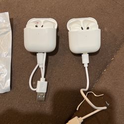 2 Pairs Of TWS AirPods 2024 Edition 