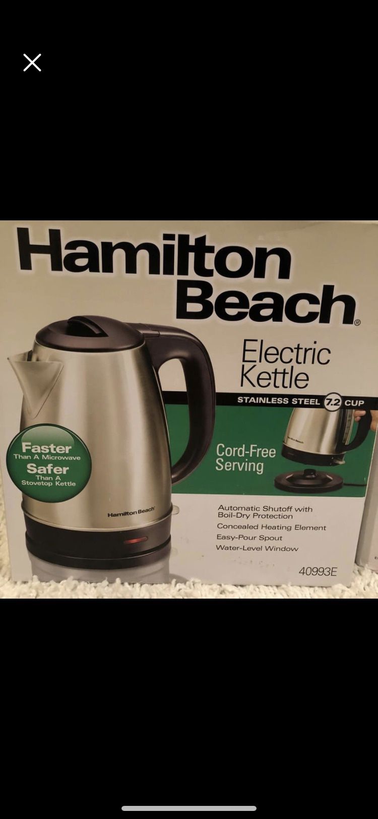 Electric Kettle / New 