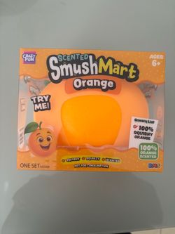 Smush smart squishy orange sented