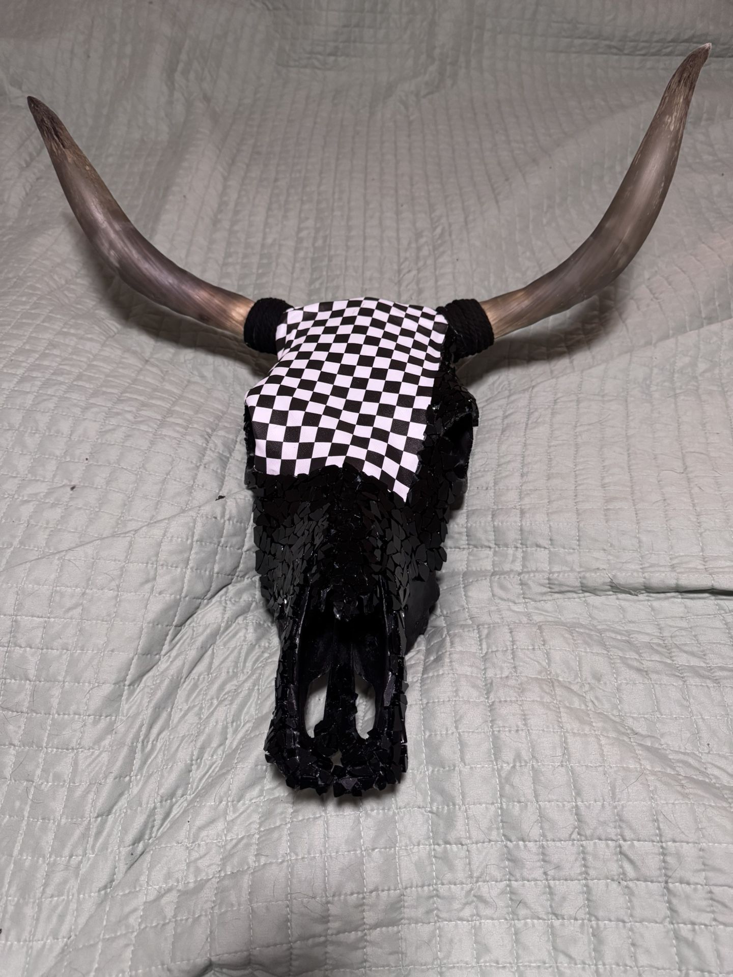 Checkered Western Wall Decor